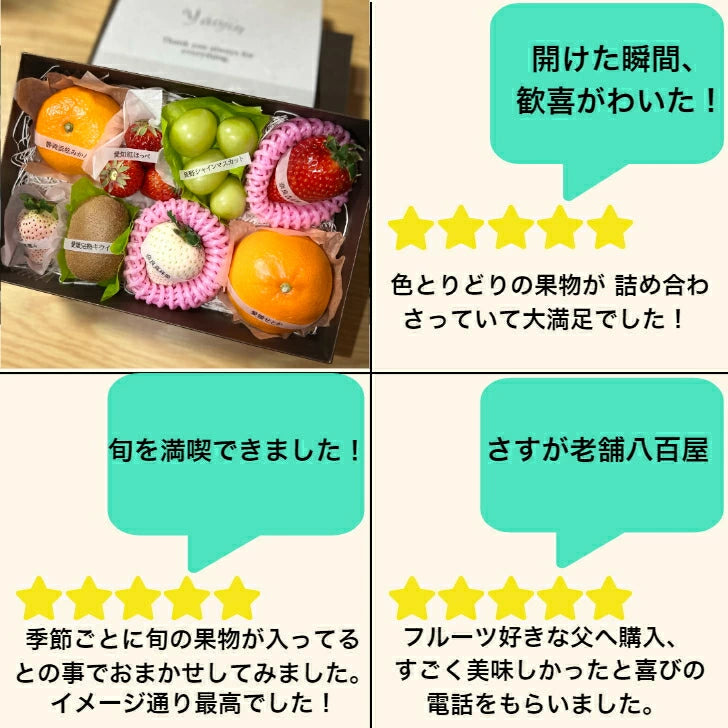 季節のフルーツギフト ミニ フルーツ好き専用フルーツのプロが選ぶフルーツギフト